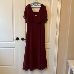 Brideside Size 10 Pinot Bridesmaid Dress